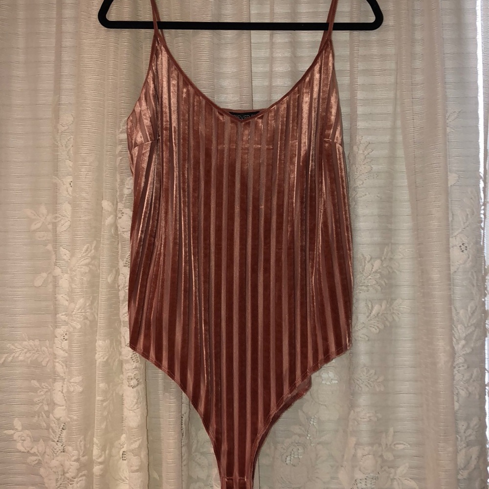 Silky Pink Body Suit